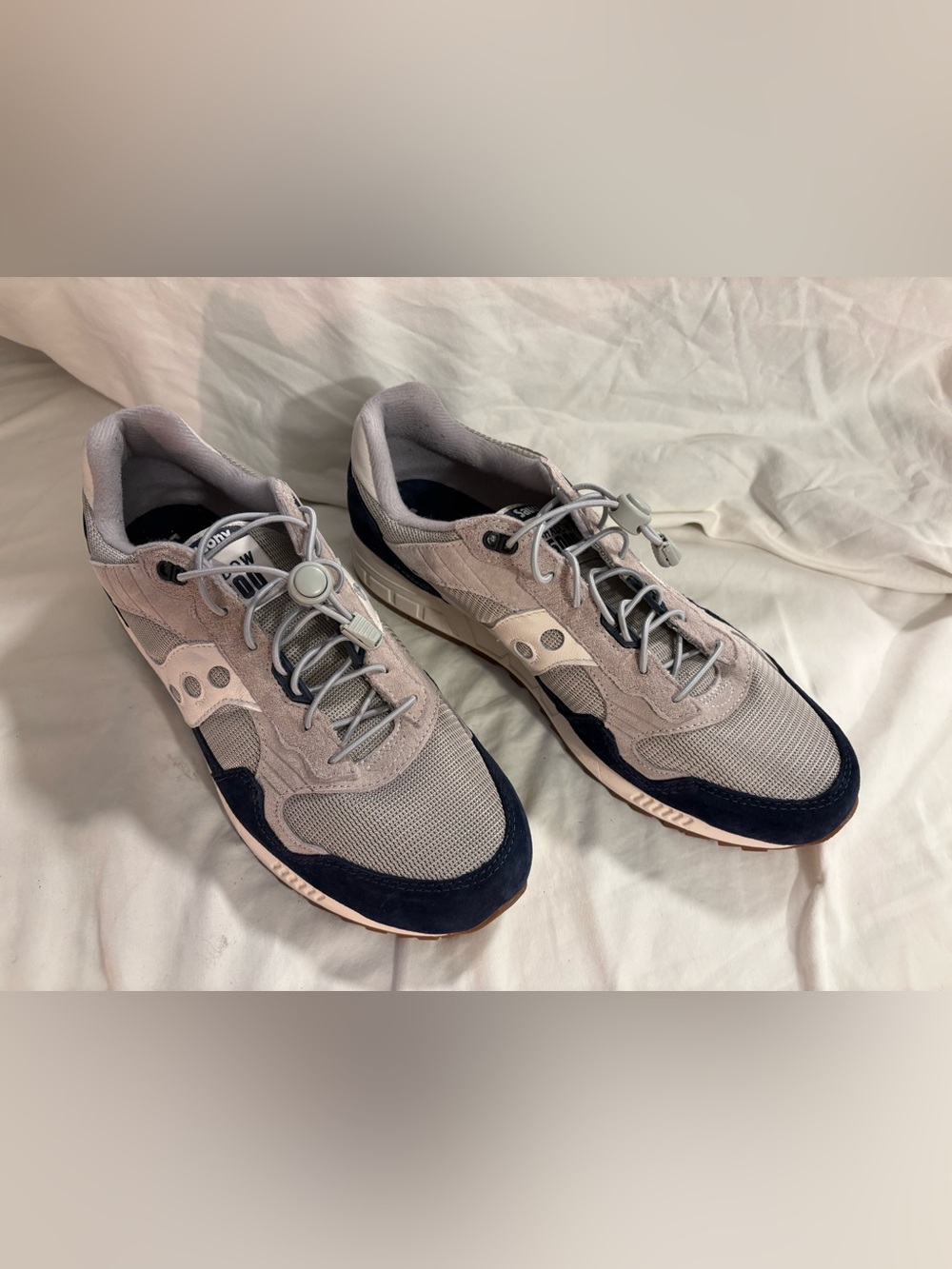 Saucony Shadow 5000 "Shadow/Navy" Retro Sneakers — Men's Size 12 👟